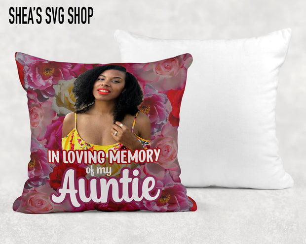 New Memorial Pillow Bundle plus mocks shown PNG and Photoshop Template