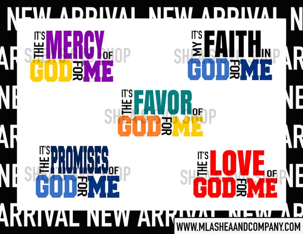 God for me SVG Bundle plus mocks shown