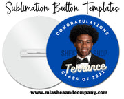 Grad Button Template Bundle plus Mocks Shown