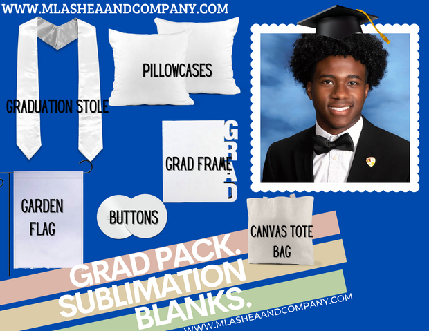 GRAD PACK- SUBLIMATION BLANKS