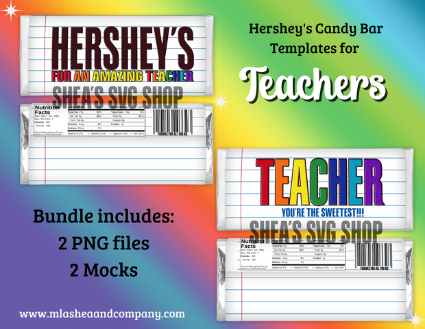 Teacher Candy Bar Wrapper Template