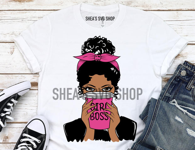 Girl Boss Female SVG + PNG