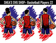 Basketball Players 22 SVG