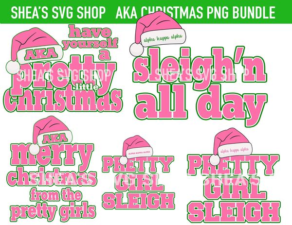 AKA CHRISTMAS PNG BUNDLE