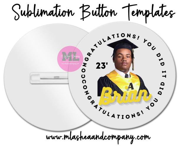 Grad Button Templates