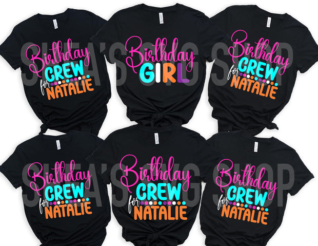 Birthday Crew SVG Bundle