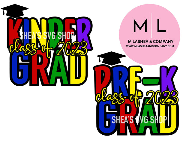 2023 Kinder Grad SVG Bundle