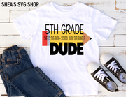 School Dude SVG  Bundle