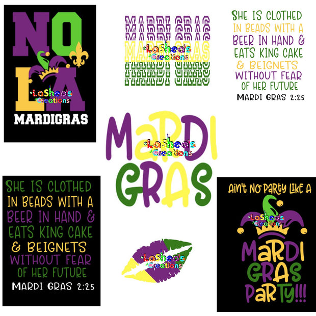 Mardi Gras SVG Bundle