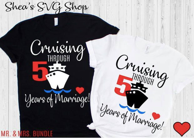 Mr. and Mrs. SVG Bundle