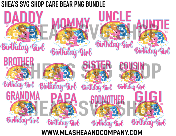 Care Bare PNG Bundle Plus Mocks Shown