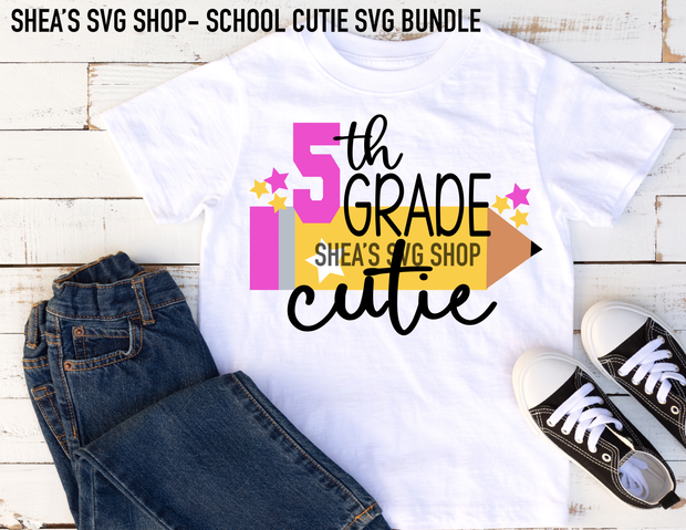 School Cutie SVG Bundle