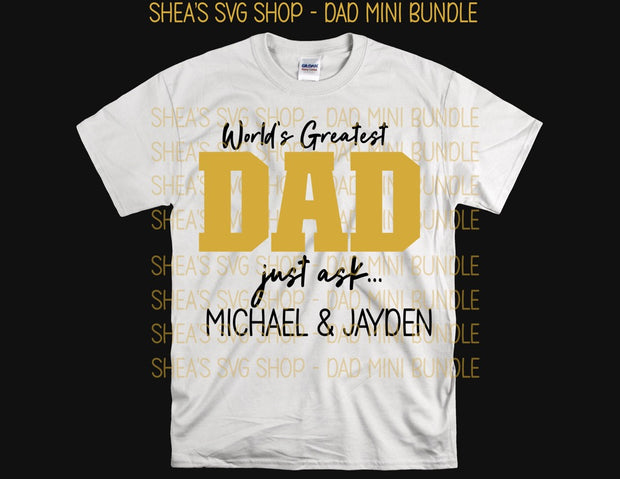 Dad Mini SVG Bundle