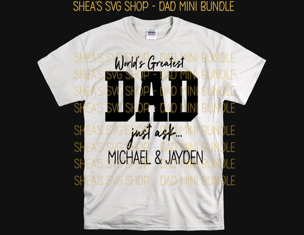 Dad Mini SVG Bundle