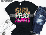 Girl Pray PNG Bundle