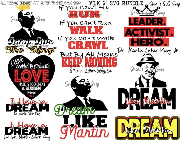 MLK 21 Tshirt Special