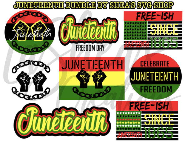 JUNETEENTH- SINGLE FILE- FREE-ISH FLAG SINCE 1865