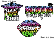 Senior Rainbow PNG Bundle