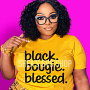 Black. Bougie. Blessed Complete SVG Bundle