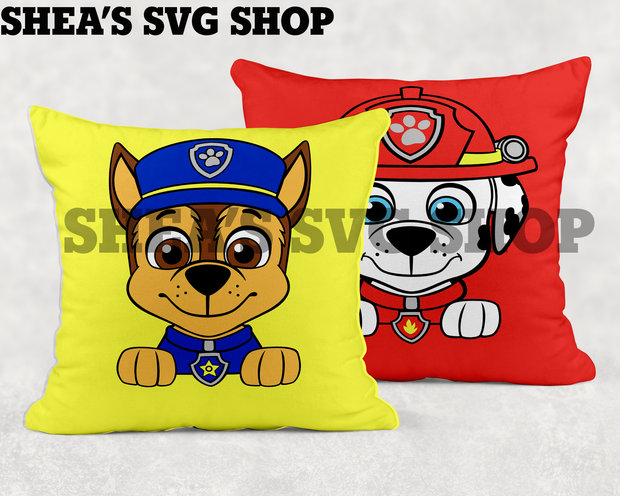 Paw Patrol PNG Bundle Plus Mocks Shown