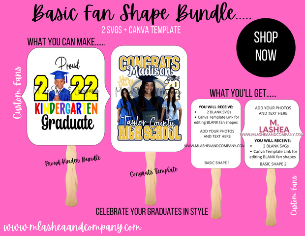 Basic Fan Shapes Bundle