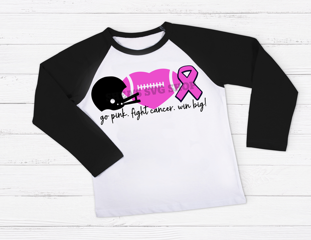 Breast Cancer Football SVG Bundle Plus Mocks