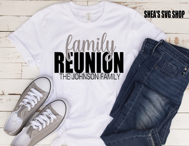 Family Reunion 21 SVG Bundle