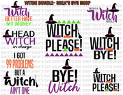 Witch SVG Bundle