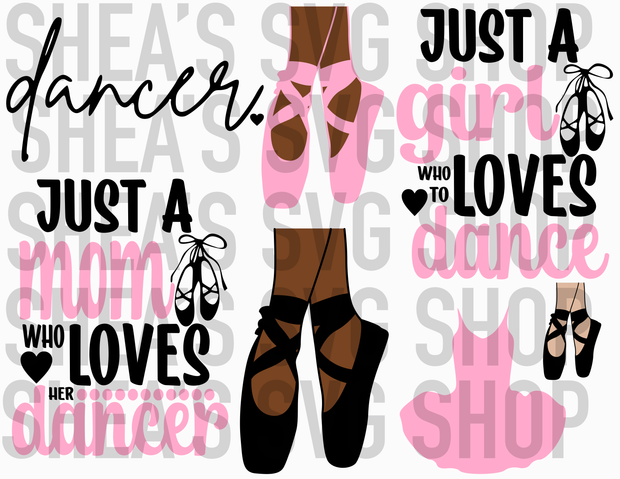 Just A Dancer SVG Bundle