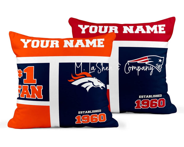 NFL Pillow Templates