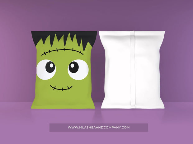 Halloween Chip Bag Templates