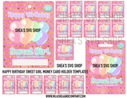 Happy Birthday Money Card Templates