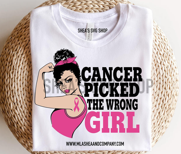 BC- The Wrong Girl SVG Bundle (Breast Cancer Awareness)