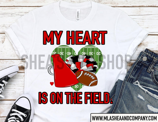 Heart on Field Cheer 22’ PNG Bundle