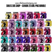 Senior 23 PNG Bundle