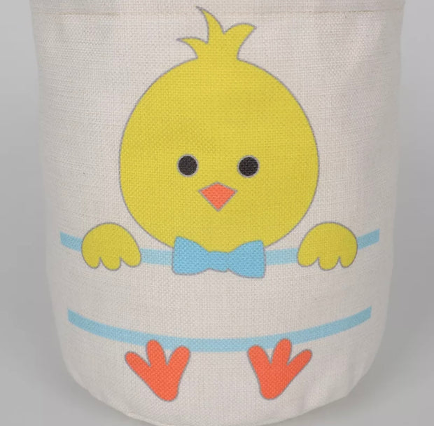 Bunny Ear Canvas Basket Bag (Sublimation)