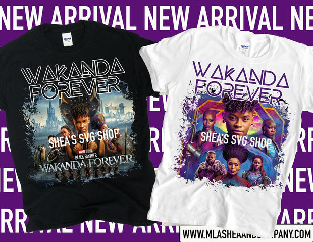 Wakanda Forever PNG Bundle