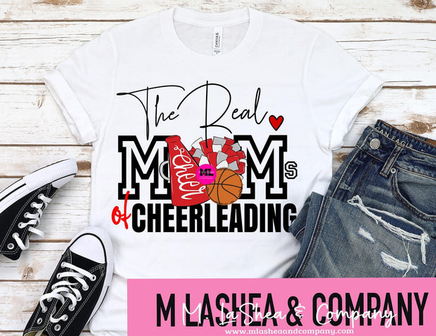 Real Moms of Cheerleading SVG BUNDLE