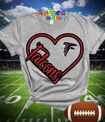 NFL HEART MOCK- PNG FILE (FALCONS)