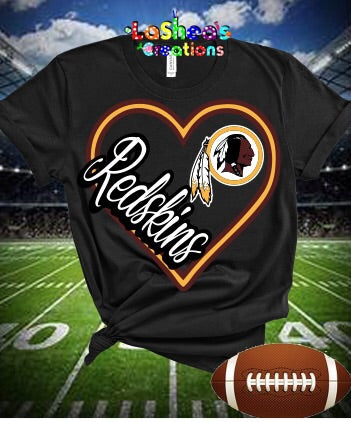 NFL HEARTS MOCK- PNG FILE REDSKINS