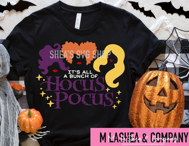 Hocus Pocus SVG + PNG Bundle